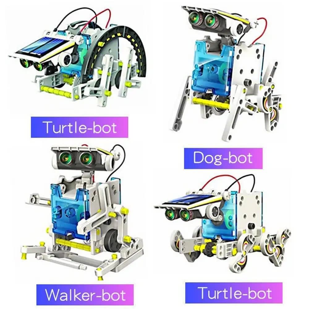 STEM Solar Robot Science Kit for 8-10 Year Olds